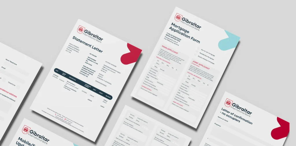 GIB letters mockups