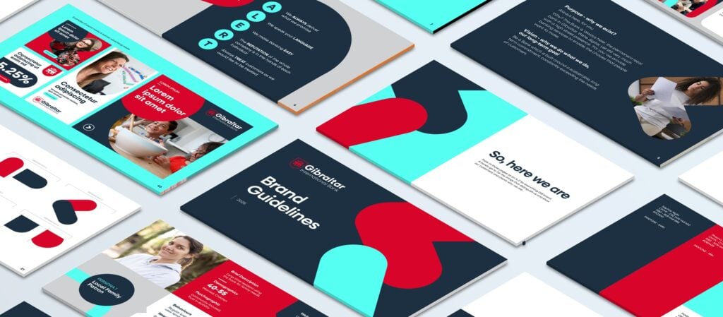 GIB business cards mockups