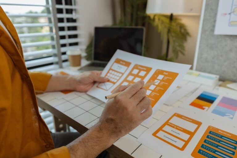 Web developer as user experience user interface officer is designing beautiful easytouse digital products that create positive emotional visual experience users 1